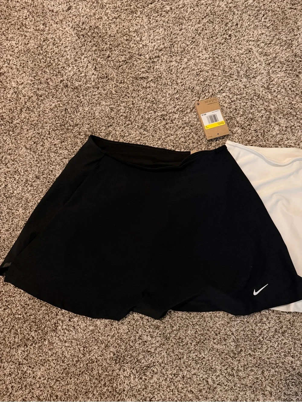 Nike Women's Athletic Skorts Duo - Black & White Size Small